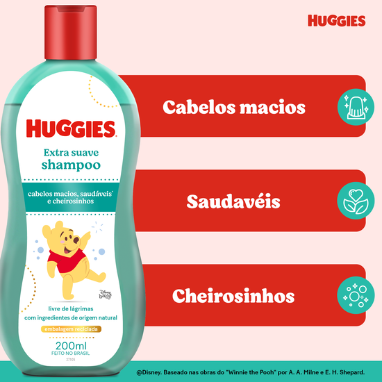 Shampoo Huggies Extra Suave - 400ml